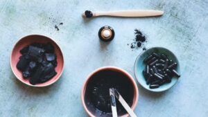 DIY Activated Charcoal Face Packs